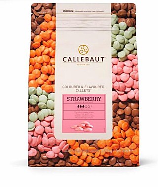 Шоколад Callebaut Strawberry 100г