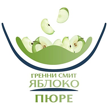 Пюре AGROBAR  Яблоко Гренни Смит 1кг