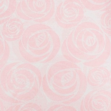 Бумага силиконизированная «Розы пудровые», для выпечки, 0,38 х 5 м