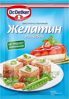 Желатин Dr.Bakers пищевой, 30г, сила 220блюм