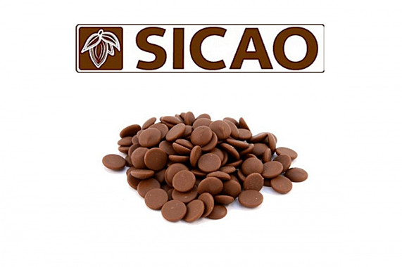 Шоколад молочный Sicao 33% 500г