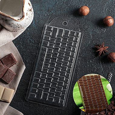Форма для шоколада «Клавиатура», 7×15×1 см